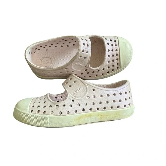 Native Light Pink Mary Jane size C9 Jefferson NAtive Shoes Slip on​​ - Picture 2 of 8